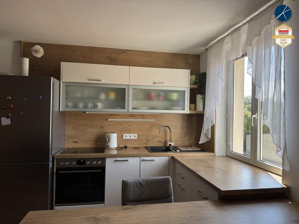 Helle 3-Zimmer-Wohnung mit Südbalkon in der Mitterau