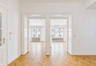 Repräsentative 5-Zimmer-Altbauwohnung mit 2 Balkonen & Garage