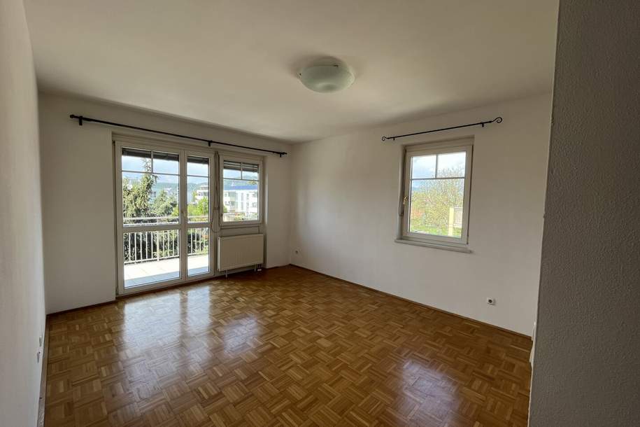 Gemütliche 2-Zimmer-Dachgeschoßwohnung mit Balkon in Graz Puntigam!, Wohnung-miete, 829,91,€, 8055 Graz(Stadt)