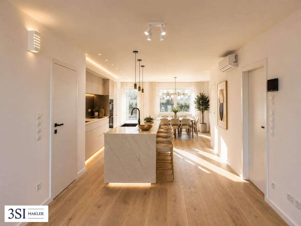 Exklusives Dachgeschoß mit Parkblick – Luxus und Nachhaltigkeit vereint