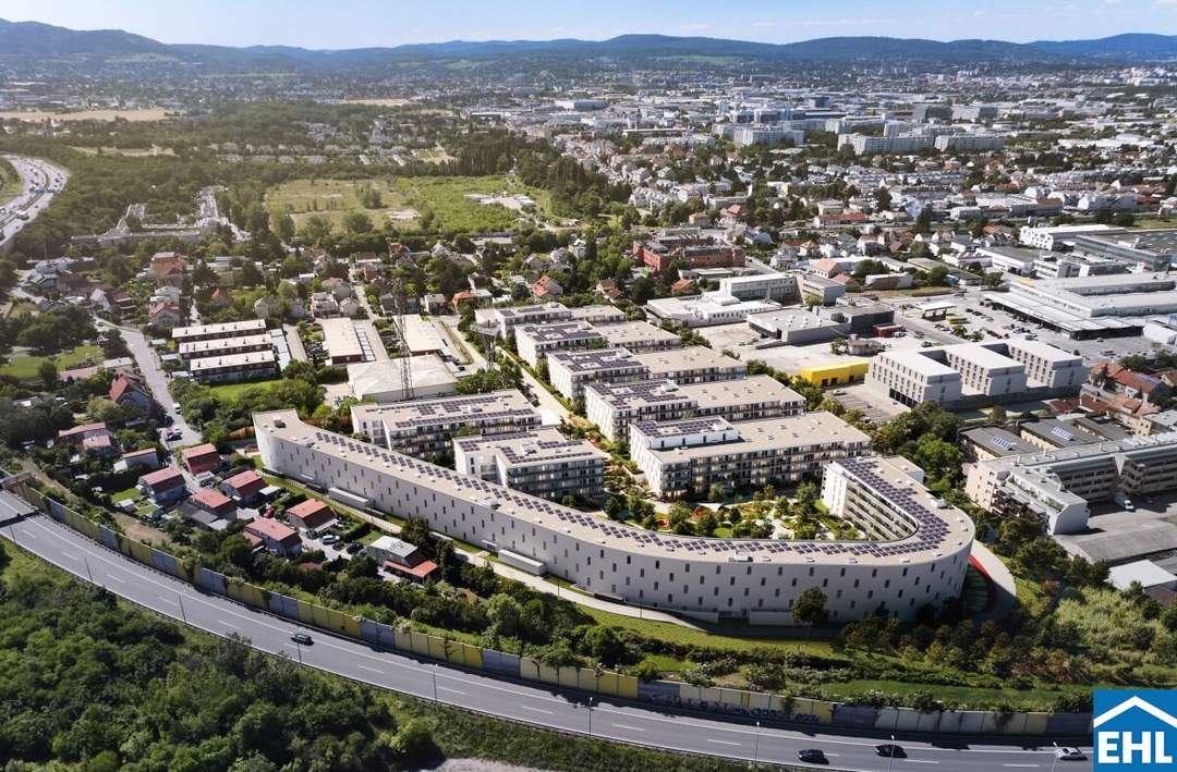 Grün wohnen. Ruhe genießen. Wien ganz nah.