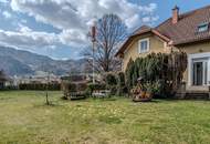 Idyllisches Herrenhaus mit 2.432 m² teilbarem, ebenem Baugrund (Dichte 0,3-0,8) in Frohnleiten