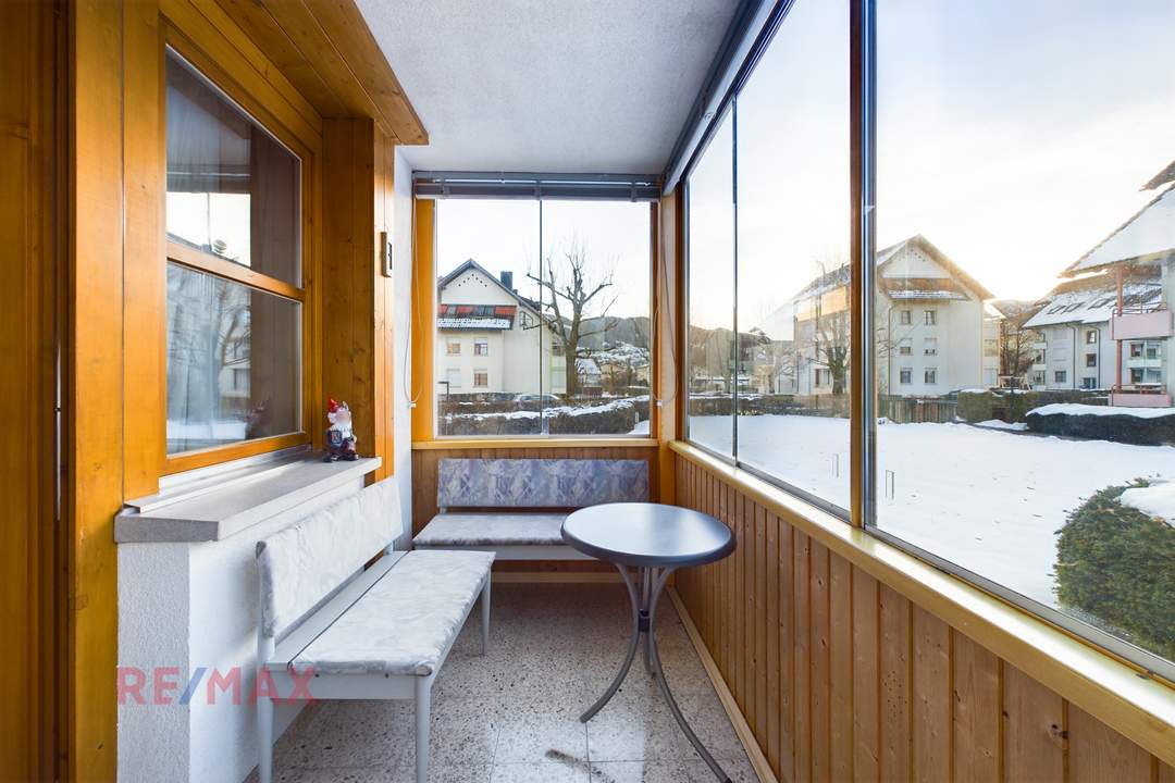 Helle 3-Zimmer-Wohnung mit gemütlichem Wintergarten