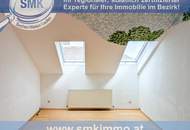 Lichtdurchflutetes Dachgeschoss mit großzügigem Raumgefühl!