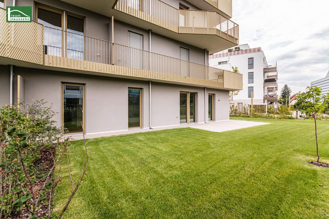 Wie ein Haus ... nur besser _ Erdgeschosswohnung mit großem Garten im Hirschfeld mit effizienter Erdwärme-Heizung