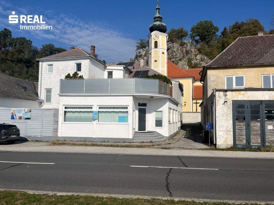 Büro-Praxis: gut sichtbar an der Donau Bundesstraße in Marbach an der Donau