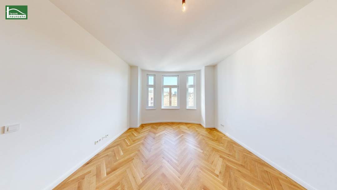 Wohnen mit Klasse: Luxuriöse 5-Zimmer-Altbauwohnung mit Loggia – Erstbezug in 1030 Wien