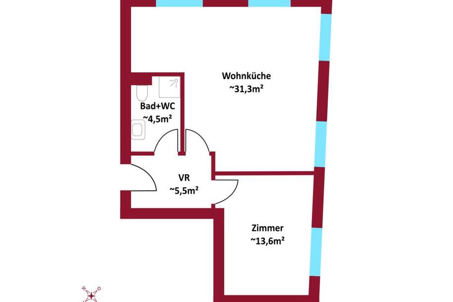 Neubauprojekt/Erstbezug | Energieeffizienz durch Luftwärmepumpe - 3fach Verglasung - Fußbodenheizung I ca. 120m² Dachterrasse I Hochwertige Ausstattung, Wohnung-miete, 845,46,€, 1230 Wien 23., Liesing