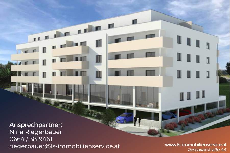 ERSTBEZUG – 33 top moderne barrierefreie Wohnungen in Oberwart Billrothgasse!, Wohnung-kauf, 7400 Oberwart