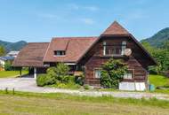 SONNIG WOHNEN im HOLZBLOCKHAUS mit schönen AUSBLICKEN!