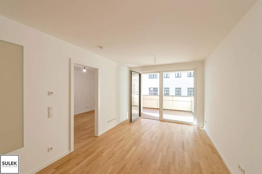 Pazmanitengasse: 2-Zimmer Wohnung mit perfektem Grundriss und Loggia ~ ab August beziehbar!, Wohnung-miete, 1.345,01,€, 1020 Wien 2., Leopoldstadt