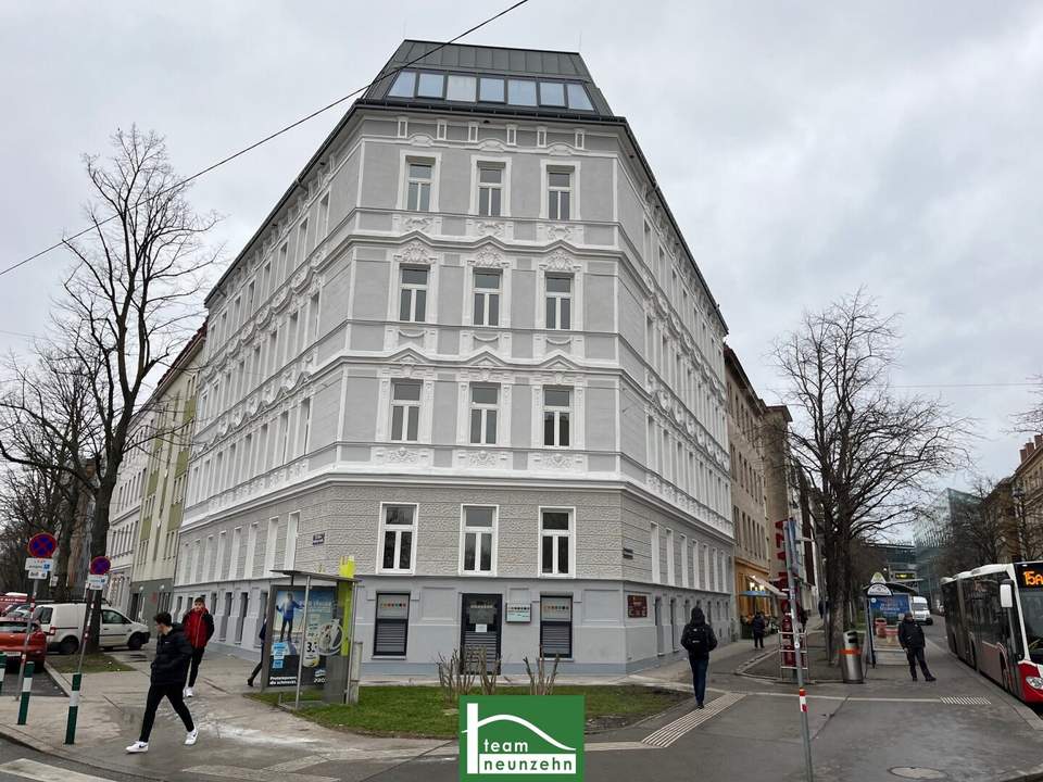 HOCHWERTIG SANIERT! KLEINWOHNUNG DIREKT BEI DER U-BAHN! SCHÖNES ALTBAUHAUS! Befristet vermietet!