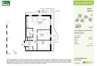 Provisionsfreie 3-Zimmer perfekt aufgeteilt mit Balkon - „Hirschfeld – Naturnah wohnen“ – Niedrig-Energie-Standard-Neubau