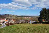 Großzügiger, sonniger Baugrund in Waldrandlage mit toller Aussicht Nähe Weiz - voll erschlossen!