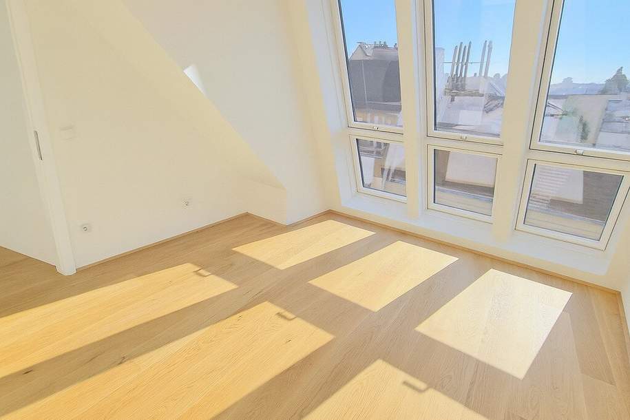 Preisreduktion! Stadtleben mit Weitblick – Helle Dachgeschosswohnung mit Sonnenbalkon - Nahe Hauptbahnhof - Überzeugen Sie sich selbst von dieser Immobilie!, Wohnung-kauf, 380.000,€, 1100 Wien 10., Favoriten