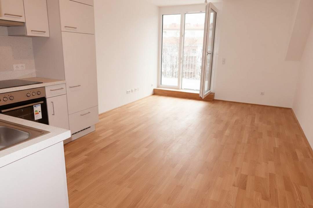 3 Zimmer DG-Balkon-Neubauwohnung - ERSTBEZUG