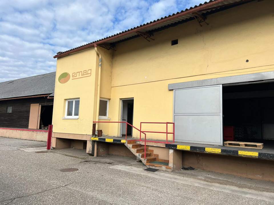 Lagerhalle am Klagenfurter Frachtenbahnhof