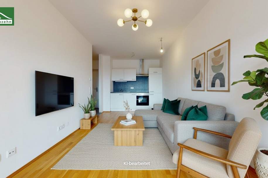 Wohnen im Brauquartier – modern & lebendig - JETZT ANFRAGEN, Wohnung-miete, 648,93,€, 8055 Graz(Stadt)