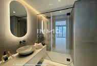 Fantastischer Erstbezug mit durchdachtem Grundriss, Balkon und Sonnenuntergang (Doorman, Gym, Pool, Lounges)