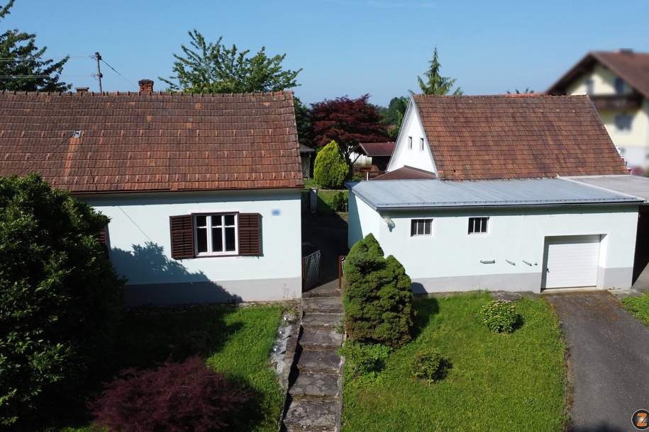 Burgauberg: Sanierungsbed. Haus in erhöhter Lage inkl. Carport und Garage, Haus-kauf, 165.000,€, 7574 Güssing