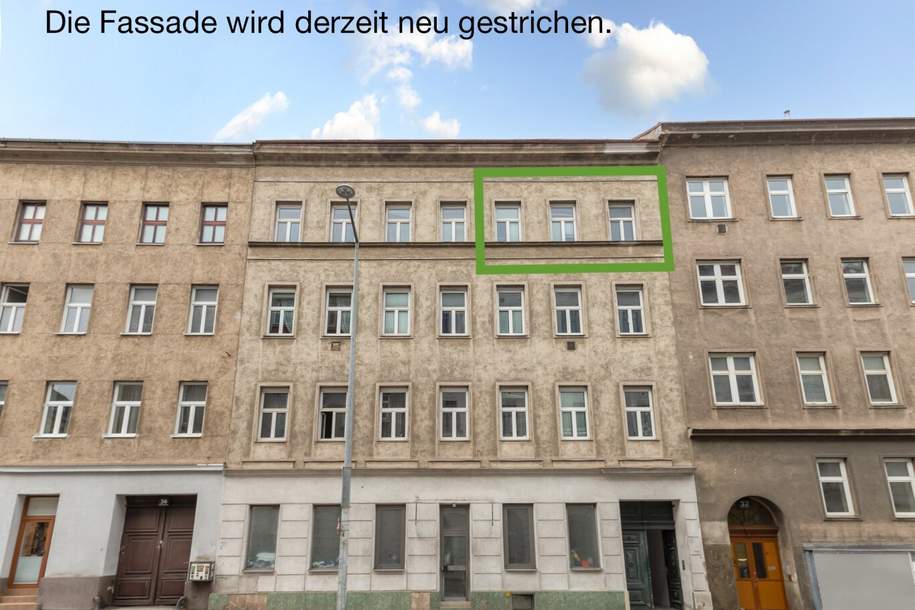 3 ZIMMER, BALKON MÖGLICH // komplett sanierungsbedürftig // 3. Stockwerk (Top 19+20), Wohnung-kauf, 215.000,€, 1160 Wien 16., Ottakring