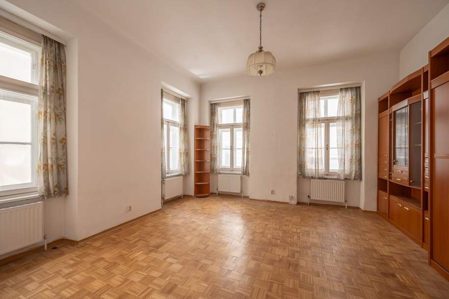 ++BFG4++ Sanierungsbedürftige 4-Zimmer Wohnung, perfekte Lage, toller Altbau!, Wohnung-kauf, 1.014.375,€, 1080 Wien 8., Josefstadt