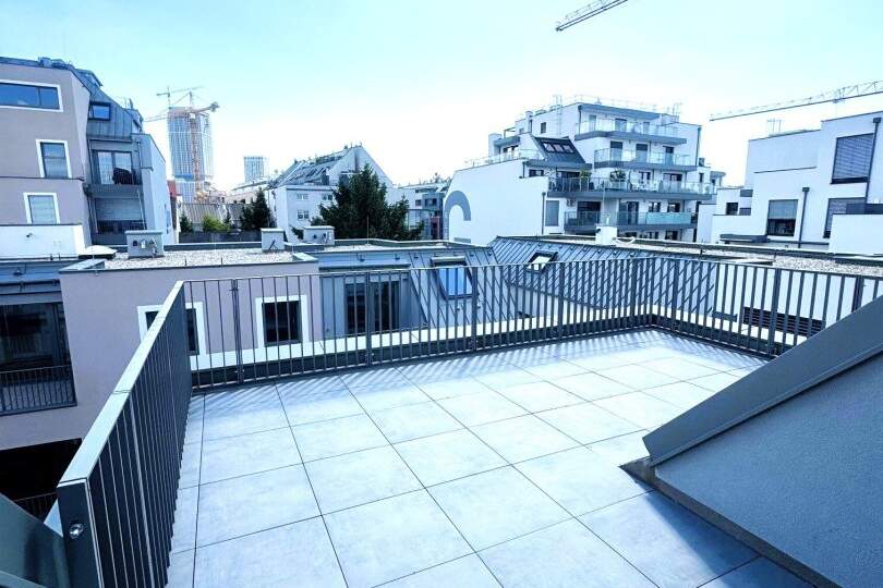 Erstbezug! Energieeffziente 2-Zimmer-Wohnung in der Nähe U1 Kagraner Platz - INKLUSIVE TischlerMassKüche!, Wohnung-kauf, 410.000,€, 1220 Wien 22., Donaustadt