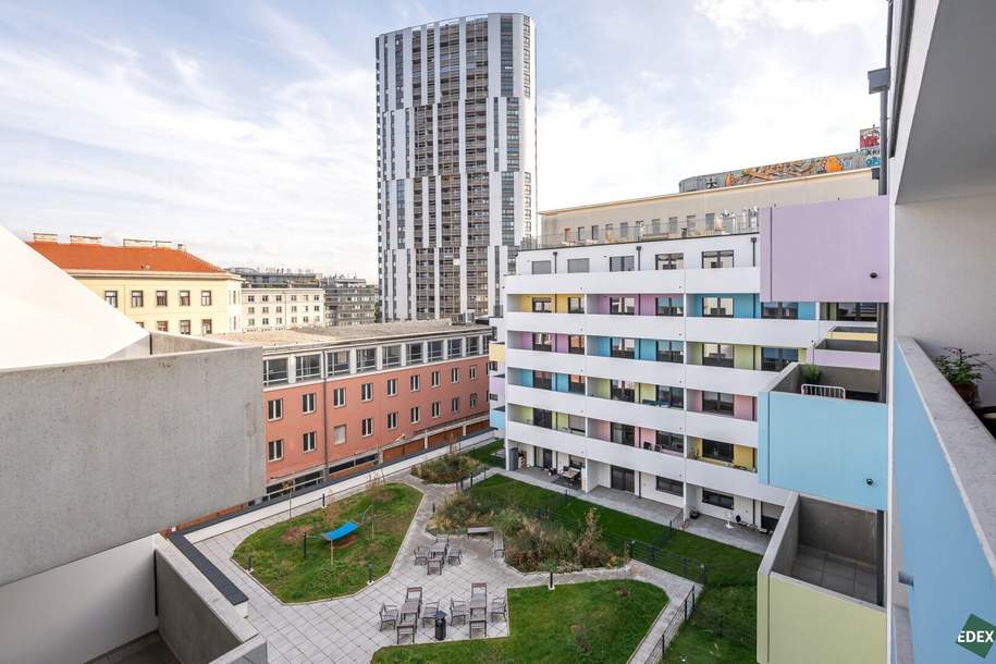 Hofseitige 3-Zimmer-Wohnung mit Loggia in Donau-Nähe, Wohnung-miete, 1.399,00,€, 1200 Wien 20., Brigittenau