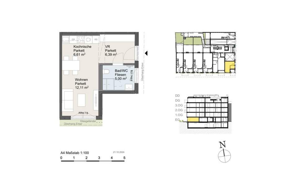 Nahe U1 Kagraner Platz! Straßenseitiger Büro-/Praxisraum in Donaustadt zu vermieten!, Gewerbeobjekt-miete, 790,00,€, 1220 Wien 22., Donaustadt