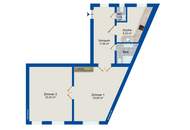 Altbauflair mit Stil: 2-Zimmer-Wohnung auf 72 m², Klimaanlage &amp; topmodernes Bad!