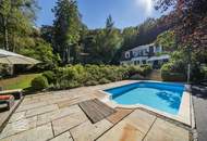 Wunderschöne Villa mit Pool und weitläufigem Grundstück, Nähe Pressbaum