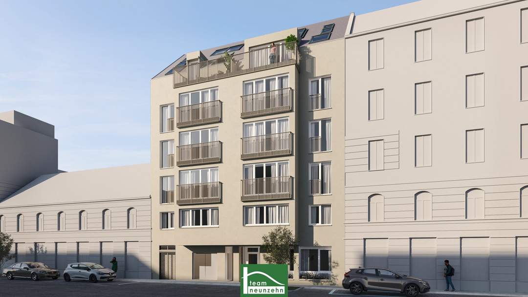 Provisionsfrei - Neubau-Anlegerpaket - 4 Wohnungen nebeneinander - ein gesamtes Stockwerk - hochwertiger Neubau-Erstbezug. - WOHNTRAUM
