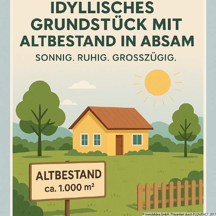 Idyllisches Grundstück mit Altbestand in Absam