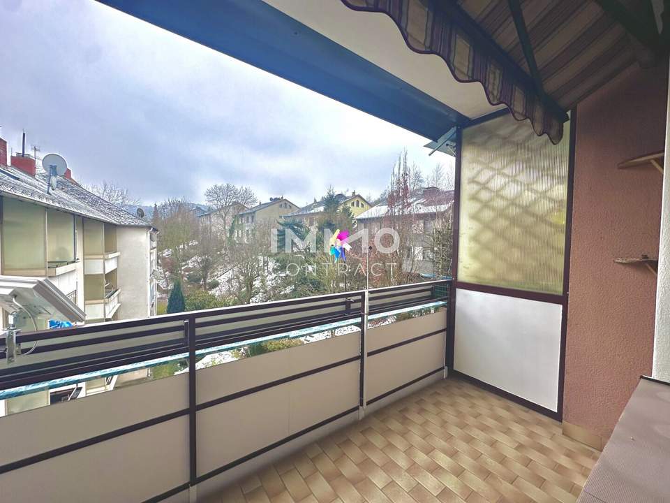 76qm-3Zi-Wohnung mit Balkon in Grünruhelage in Kierling