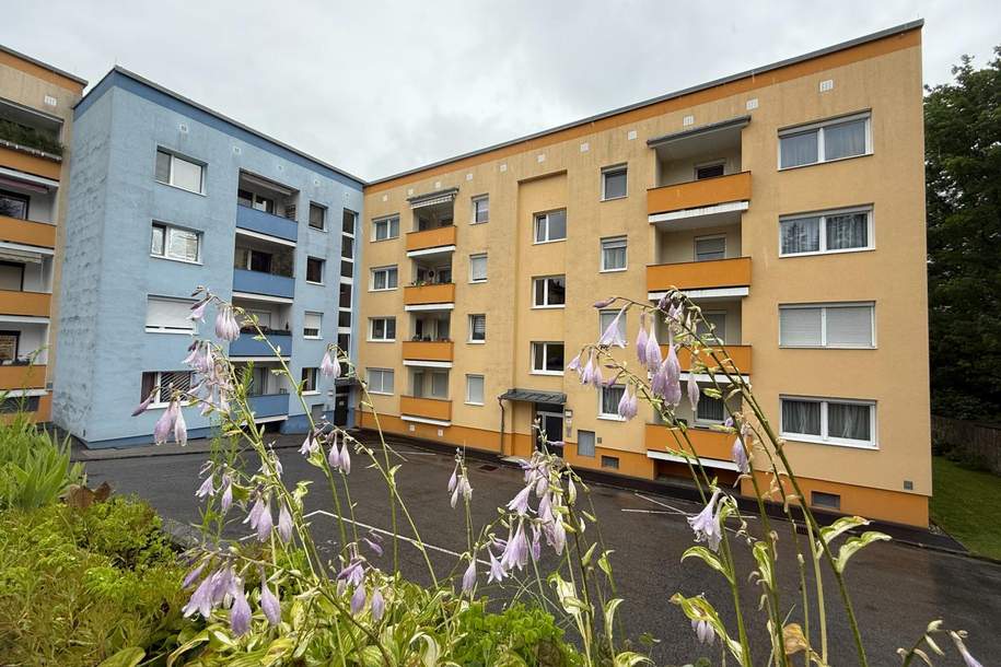 *** 82m² - 4 Zimmer-Wohnung in ruhiger Zentrumslage Mürzzuschlag, Loggia südseitig, saniert &amp; energieeffizient***, Wohnung-kauf, 96.900,€, 8680 Bruck-Mürzzuschlag