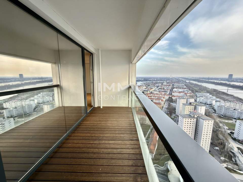 U1 Donauinsel - luxuriöse Liegenschaft inkl. täglichem Urlaubsfeeling: Provisionsfrei und Erstbezug: