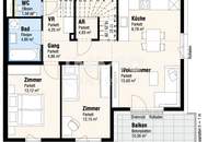 Dachterrassenwohnung mit traumhaftem Fernblick!