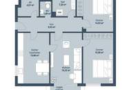 Die Grüne Ruhe – Balkonwohnung mit Parkflair - Top-Grundriss