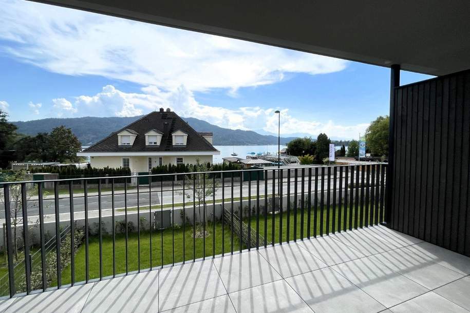 Exklusive Mietwohnung in Pörtschach mit Balkon und Seeblick: Wohnen, wo andere Urlaub machen, Wohnung-miete, 1.315,23,€, 9210 Klagenfurt Land