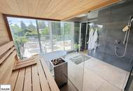 Stilvolles, top ausgestattetes Einfamilienhaus in Perchtoldsdorf lässt keine Wünsche offen: Garten, Pool, PV Anlage, Sauna, Keller, Garage uvm.!