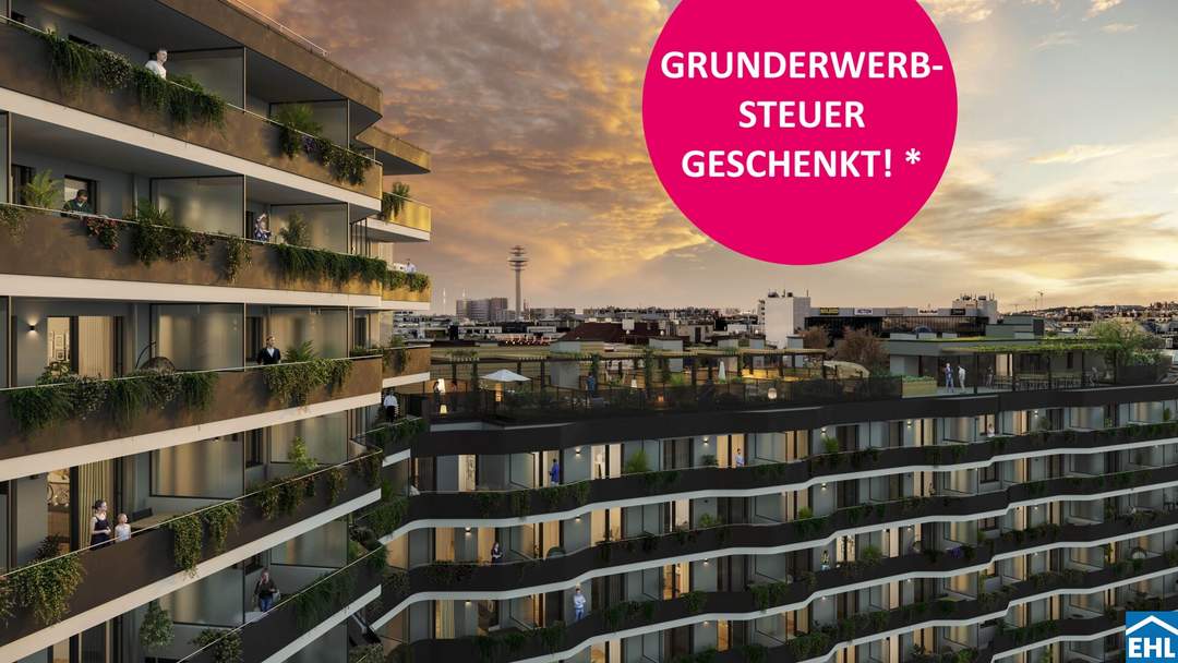 Einzugszuckerl: Traumhafte Investment-Wohnungen am Hauptbahnhof: So macht Vorsorgen Freude!