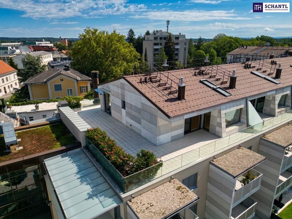 Über den Dächern von Leibnitz - Exklusives Penthouse auf zwei Ebenen mit gigantischer Panoramaterrasse und direktem Blick auf Schloss Seggau!