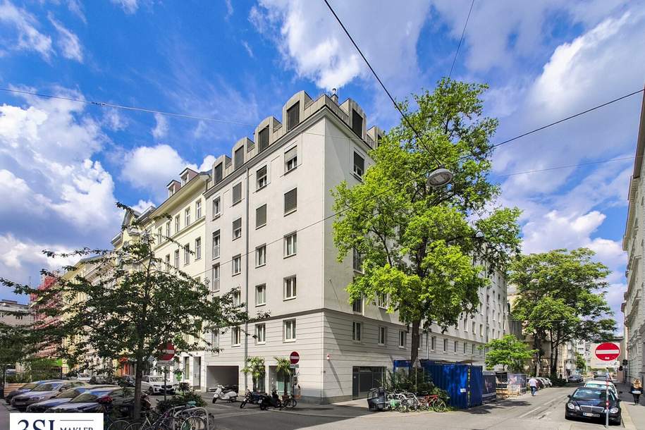 Hofseitig gelegene Neubauwohnung nahe TU-Wien und U1-Taubstummengasse, Wohnung-kauf, 289.000,€, 1040 Wien 4., Wieden