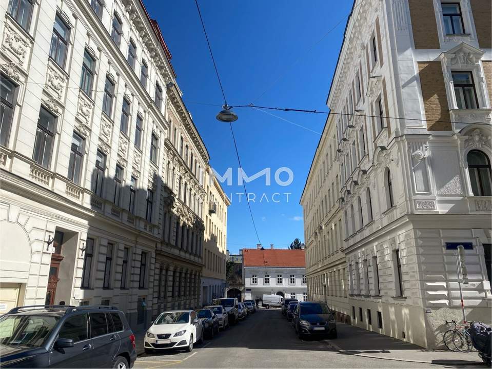 Investment - Chance - Anlage TRAUM ALTBAU 3 Zimmer Balkon-Wohnung - WÄHRING