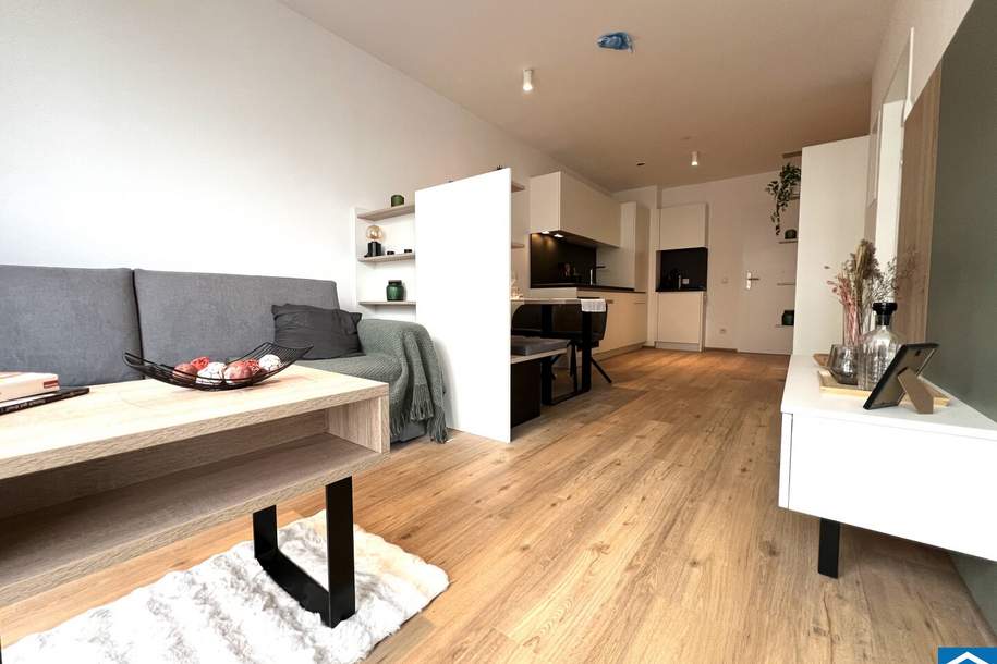 Willkommen im High Five – Moderne 2 Zimmer Wohnung mit Abstellraum und Einbauküche!, Wohnung-miete, 730,00,€, 4020 Linz(Stadt)