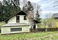 "Bastlerhaus in ruhiger Waldlage"