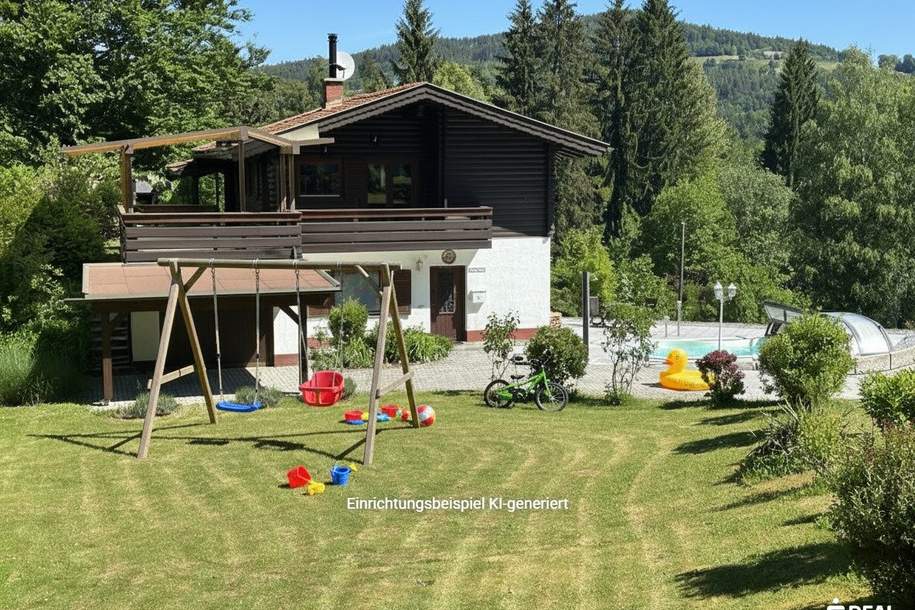 Charmantes Einfamilienhaus in ruhiger Lage, Haus-kauf, 379.000,€, 9074 Klagenfurt Land