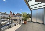 DACHGESCHOSSWOHNUNG MIT TRAUMHAFTER TERRASSE | EXKLUSIV SANIERTE MAISONETTE-WOHNUNG | HOCHWERTIGE TISCHLERKÜCHE
