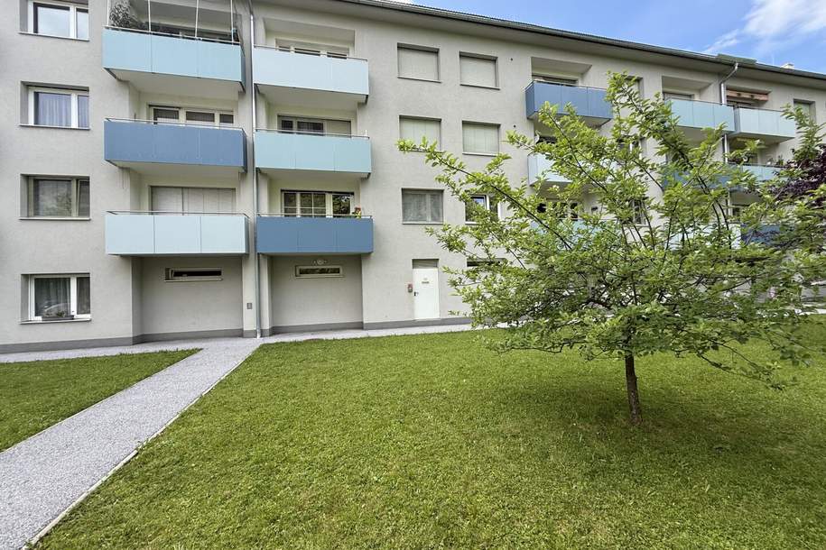 Wohnen im Grünen: Charmante ca. 63m2 große Eigentumswohnung mit Sonnen-Balkon in absoluter Ruhelage!, Wohnung-kauf, 199.000,€, 8042 Graz(Stadt)
