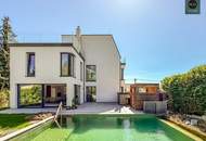 Hochwertig ausgestattete Luxusvilla mit Naturpool am Wolfersberg!